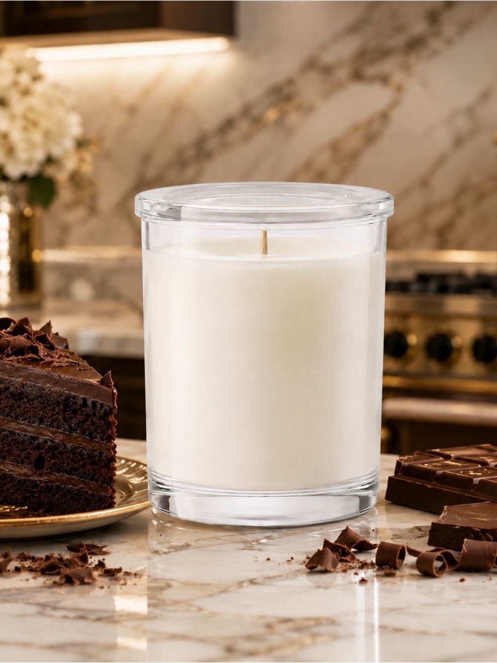 Chocolate Fudge Scented Candle